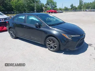 2021 Toyota Corolla LE with VIN 5YFEPMAE1MP247493, listed as a IAAI auction lot 40090331 with 111,994 mi miles. Bid and sale history available at carsss.com. Image 1.