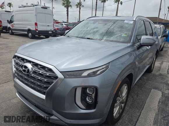 2020 Hyundai Palisade Limited with VIN KM8R5DHE4LU071615, listed as a IAAI auction lot 42566424 with 62,562 mi miles and . Bid and sale history available at DreamBid. Image 17.