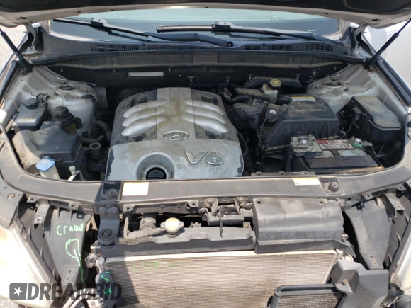2007 Hyundai Veracruz GLS with VIN KM8NU13C77U014837, listed as a Copart auction lot 58944245 with 184,140 mi miles and Salvage title. Bid and sale history available at DreamBid. Image 12.