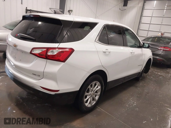 2020 Chevrolet Equinox LT with VIN 2GNAXUEV5L6244807, listed as a IAAI auction lot 41657321 with 98,151 mi miles and . Bid and sale history available at DreamBid. Image 4.