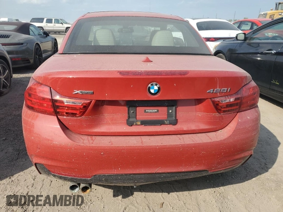 2016 BMW 4 Series 428i xDrive z VIN WBA3T1C50GP821700, wystawiony jako Copart lot #74398034 z przebiegiem Nie podano mil oraz Szkoda całkowita • Salvage title. Historia ofert i sprzedaży dostępna na DreamBid. Obrazek 6.