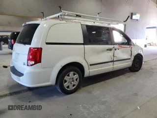 2013 Ram Cargo Van Tradesman with VIN 2C4JRGAG4DR638567, listed as a Copart auction lot 45878165 with 65,818 mi miles and Salvage Title. Bid and sale history available at carsss.com. Image 3.
