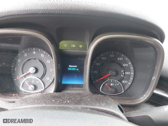 2013 Chevrolet Malibu LTZ with VIN 1G11J5SX6DF229593, listed as a IAAI auction lot 42016580 with 166,365 mi miles. Bid and sale history available at carsss.com. Image 7.