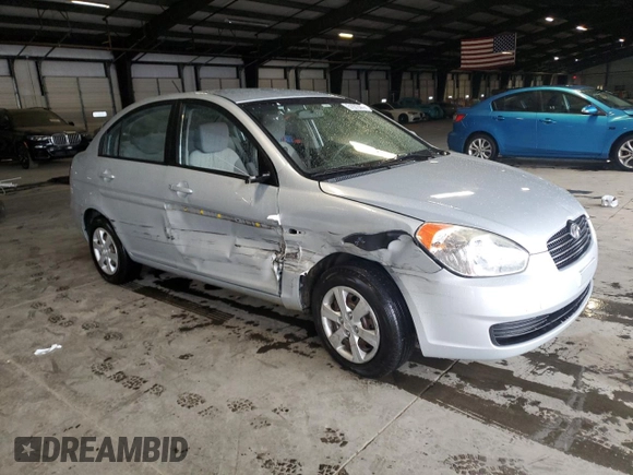 2010 Hyundai Accent GLS with VIN KMHCN4AC4AU483643, listed as a Copart auction lot 51972445 with 134,288 mi miles and Salvage Title. Bid and sale history available at carsss.com. Image 4.