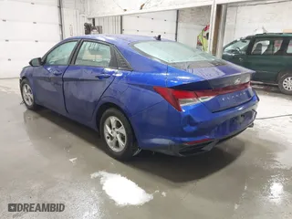 2022 Hyundai Elantra SE with VIN KMHLL4AG8NU368302, listed as a IAAI auction lot 41493595 with 56,823 mi miles. Bid and sale history available at carsss.com. Image 3.