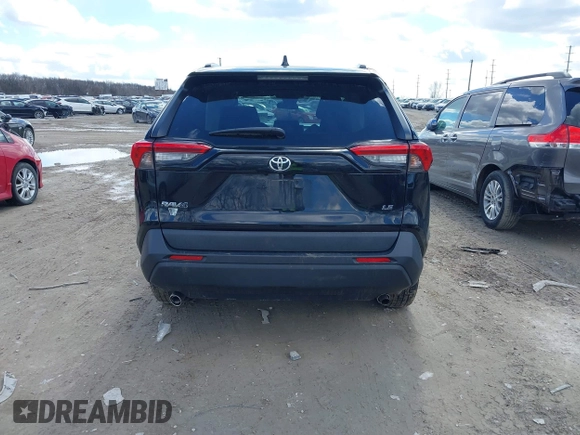 2020 Toyota RAV4 LE with VIN 2T3H1RFV5LW075011, listed as a IAAI auction lot 41865056 with 134,482 mi miles and . Bid and sale history available at DreamBid. Image 17.