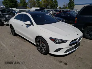 2020 Mercedes-Benz CLA with VIN W1K5J4GB8LN123611, listed as a Copart auction lot 46626543 with 25,331 mi miles. Bid and sale history available at carsss.com. Image 4.