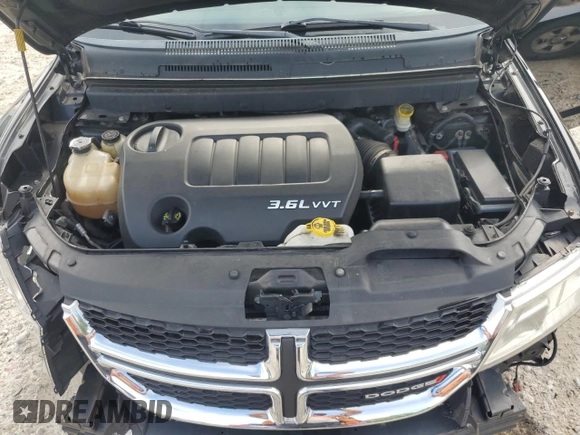 2015 Dodge Journey SXT with VIN 3C4PDDBG3FT688785, listed as a Copart auction lot 64186195 with 120,812 mi miles and Clean title. Bid and sale history available at DreamBid. Image 12.