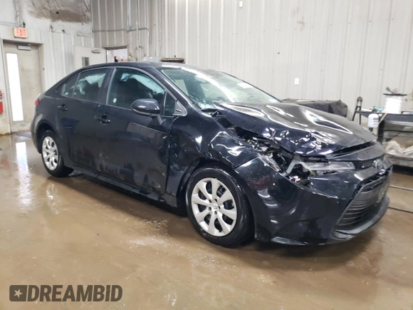 2024 Toyota Corolla LE with VIN 5YFB4MDE0RP161574, listed as a Copart auction lot 52866455 with 25,092 mi miles and Non Repairable. Bid and sale history available at carsss.com. Image 4.