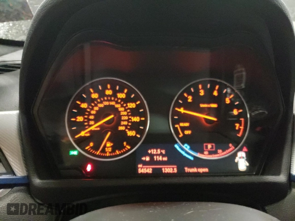 2016 BMW X1 xDrive28i with VIN WBXHT3C3XGP888567, listed as a Copart auction lot 39748003 with 54,542 mi miles. Bid and sale history available at carsss.com. Image 9.
