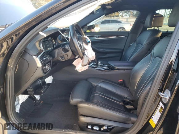 2017 BMW 5 Series 540i with VIN WBAJE5C33HG914381, listed as a Copart auction lot 82557424 with 193,882 mi miles and Salvage Title. Bid and sale history available at carsss.com. Image 7.