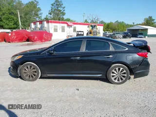 2015 Hyundai Sonata Limited with VIN 5NPE34AFXFH103882, listed as a IAAI auction lot 41946341 with 96,690 mi miles and . Bid and sale history available at carsss.com. Image 14.