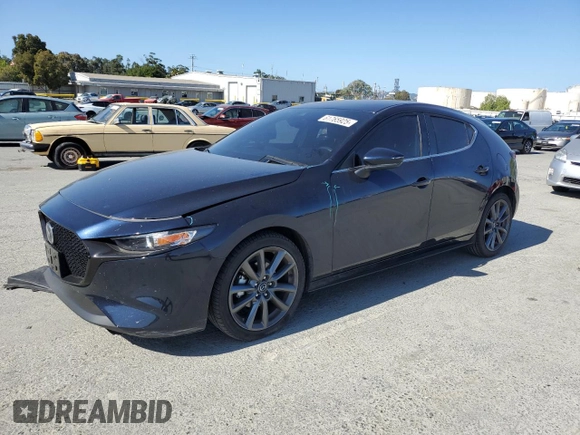 2020 Mazda 3 with VIN JM1BPALM9L1159882, listed as a Copart auction lot 61765925 with 59,494 mi miles and Salvage title. Bid and sale history available at DreamBid. Image 1.