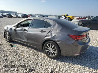 2017 Acura TLX with VIN 19UUB1F32HA003881, listed as a Copart auction lot 44217035 with 0 mi miles and Salvage Title. Bid and sale history available at carsss.com. Image 2.