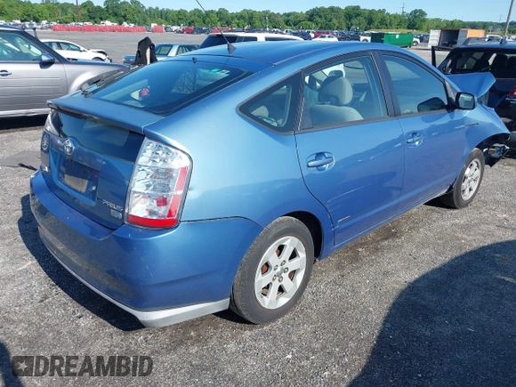 2007 Toyota Prius with VIN JTDKB20U077665029, listed as a IAAI auction lot 42388682 with 199,248 mi miles and . Bid and sale history available at DreamBid. Image 4.