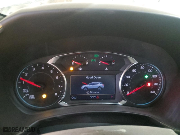 2024 Chevrolet Equinox RS with VIN 3GNAXMEG8RL333700, listed as a Copart auction lot 47079395 with 3,628 mi miles and Salvage Title. Bid and sale history available at carsss.com. Image 9.