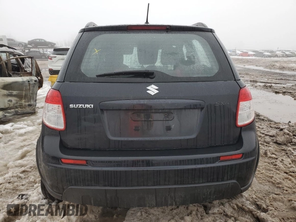 2009 Suzuki SX4 Man FWD with VIN JS2YA413996201623, listed as a Copart auction lot 84094154 with 0 mi miles and Salvage Title. Bid and sale history available at carsss.com. Image 6.