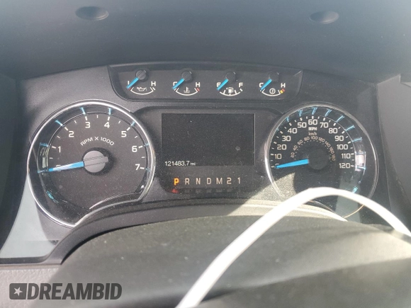 2014 Ford F-150 XL with VIN 1FTFX1EF3EFB58149, listed as a Copart auction lot 50212665 with 121,483 mi miles and Salvage Title. Bid and sale history available at DreamBid. Image 9.