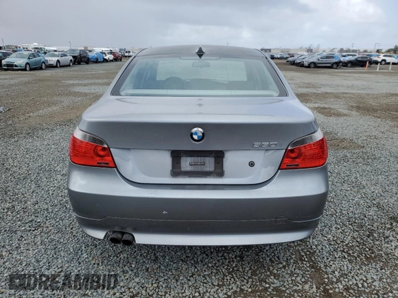 2005 BMW 5 Series 530i with VIN WBANA73585CR60267, listed as a Copart auction lot 47089185 with 244,533 mi miles and Clean Title. Bid and sale history available at DreamBid. Image 6.