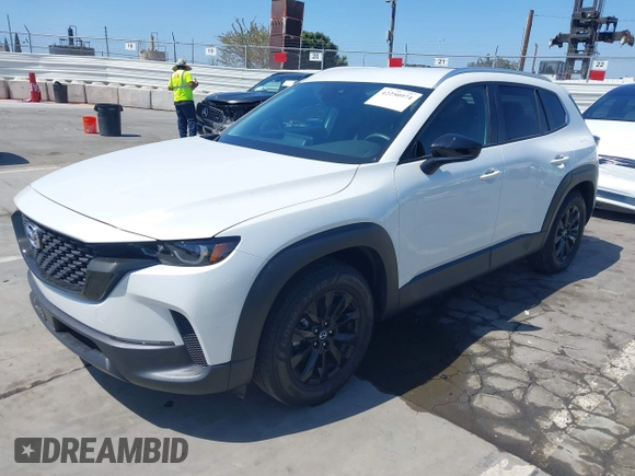 2024 Mazda CX-50 S Select with VIN 7MMVABAM6RN215530, listed as a IAAI auction lot 42250974 with 9,940 mi miles and . Bid and sale history available at DreamBid. Image 2.