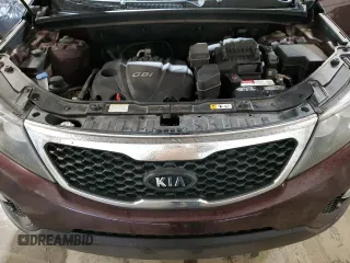 2013 Kia Sorento LX with VIN 5XYKT3A64DG370601, listed as a Copart auction lot 51868985 with 134,869 mi miles and Clean Title. Bid and sale history available at carsss.com. Image 12.