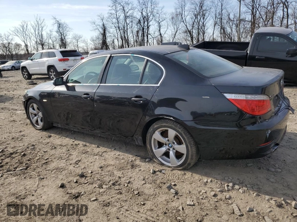 2008 BMW 5 Series 528i with VIN WBANU53588CT12038, listed as a Copart auction lot 48706625 with 143,918 mi miles and Salvage Title. Bid and sale history available at carsss.com. Image 2.