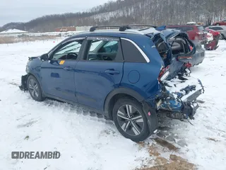 2020 Kia Niro EX Premium with VIN KNDCE3LC2L5366796, listed as a IAAI auction lot 41280811 with 53,427 mi miles. Bid and sale history available at carsss.com. Image 3.