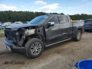2020 GMC Sierra 1500 Denali with VIN 1GTU9FED3LZ171198, listed as a Copart auction lot 73564494 with 120,094 mi miles and Salvage Title. Bid and sale history available at DreamBid. Image 1.