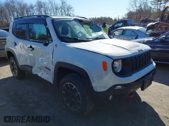 2023 Jeep Renegade Trailhawk z VIN ZACNJDC13PPP40710, wystawiony jako IAAI lot #41744475 z przebiegiem 17 057 mil mil oraz . Historia ofert i sprzedaży dostępna na DreamBid. Obrazek 1.