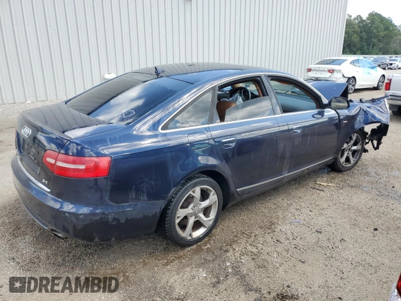 2011 Audi A6 with VIN WAUAKAFBXBN062831, listed as a Copart auction lot 65908643 with Not provided miles and Salvage title. Bid and sale history available at DreamBid. Image 3.