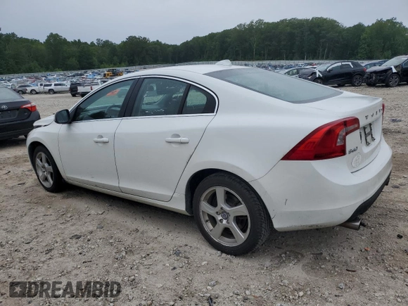 2013 Volvo S60 T5 Premier with VIN YV1612FS7D1219169, listed as a Copart auction lot 62409405 with 107,736 mi miles and Clean title. Bid and sale history available at DreamBid. Image 2.
