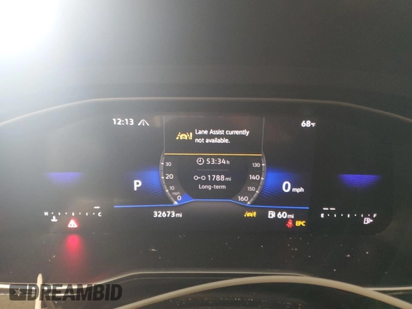 2024 Volkswagen Jetta SE with VIN 3VW7M7BU5RM080432, listed as a Copart auction lot 61968525 with 32,673 mi miles and Salvage title. Bid and sale history available at DreamBid. Image 9.