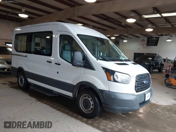 2018 Ford Transit Passenger XL with VIN 1FMZK1CM8JKA27308, listed as a IAAI auction lot 41460974 with 66,278 mi miles and . Bid and sale history available at DreamBid. Image 1.