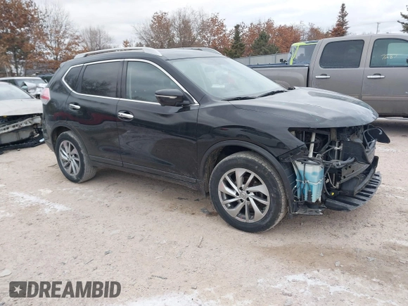 2015 Nissan Rogue SV with VIN 5N1AT2MV0FC768321, listed as a IAAI auction lot 41347423 with 138,960 mi miles. Bid and sale history available at carsss.com. Image 1.