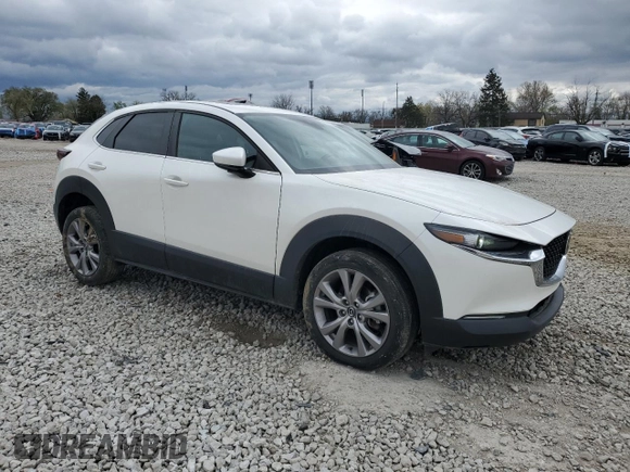 2021 Mazda CX-30 Preferred with VIN 3MVDMBCL0MM205746, listed as a Copart auction lot 53123485 with 45,063 mi miles and Salvage title. Bid and sale history available at DreamBid. Image 4.