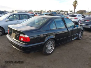 2003 BMW 5 Series 530iA with VIN WBADT63413CK29281, listed as a IAAI auction lot 41476903 with 85,691 mi miles. Bid and sale history available at carsss.com. Image 4.