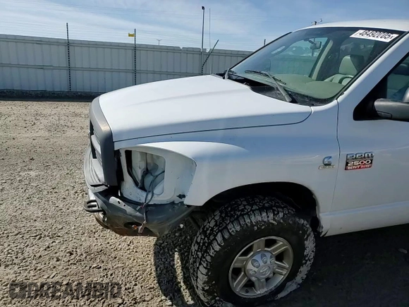 2009 Dodge Ram 2500 ST with VIN 3D7KS28L39G540065, listed as a Copart auction lot 48492005 with 216,165 mi miles and Salvage Title. Bid and sale history available at carsss.com. Image 11.