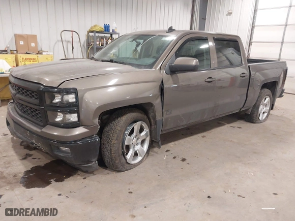 2015 Chevrolet Silverado 1500 LT with VIN 3GCUKREC3FG526470, listed as a IAAI auction lot 41242998 with 131,381 mi miles. Bid and sale history available at carsss.com. Image 17.