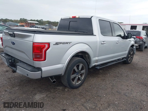 2016 Ford F-150 XL with VIN 1FTEW1CG0GKF61445, listed as a IAAI auction lot 41721710 with 75,572 mi miles and . Bid and sale history available at carsss.com. Image 4.
