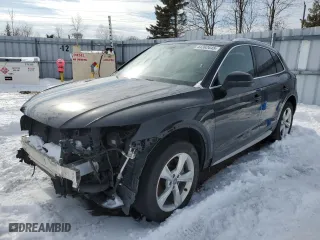 2018 Audi Q5 Premium Plus with VIN WA1BNAFY9J2244047, listed as a Copart auction lot 44362645 with 78,622 mi miles and Salvage Title. Bid and sale history available at carsss.com. Image 1.