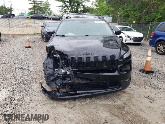 2017 Jeep Cherokee Altitude with VIN 1C4PJMAS8HW632630, listed as a Copart auction lot 59109645 with 67,052 mi miles and Salvage title. Bid and sale history available at DreamBid. Image 5.