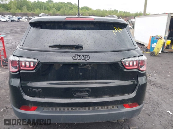 2021 Jeep Compass Latitude with VIN 3C4NJDBB6MT590092, listed as a IAAI auction lot 42351097 with 72,428 mi miles and . Bid and sale history available at DreamBid. Image 16.