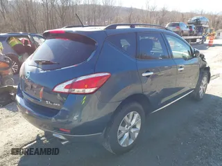 2014 Nissan Murano S with VIN JN8AZ1MWXEW520200, listed as a IAAI auction lot 41362606 with 130,380 mi miles and . Bid and sale history available at DreamBid. Image 4.