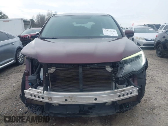 2016 Honda Pilot EX-L with VIN 5FNYF6H52GB109351, listed as a IAAI auction lot 41735131 with 125,604 mi miles. Bid and sale history available at carsss.com. Image 13.