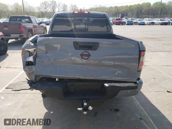 2022 Nissan Frontier Pro-4X with VIN 1N6ED1EK3NN676511, listed as a Copart auction lot 52030375 with 34,753 mi miles and Salvage title. Bid and sale history available at DreamBid. Image 6.