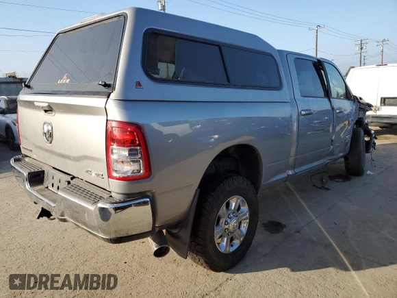2022 Ram 2500 Big Horn with VIN 3C6UR5DLXNG254768, listed as a Copart auction lot 46453595 with 65,063 mi miles and Salvage Title. Bid and sale history available at carsss.com. Image 3.
