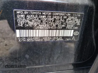 2017 Lexus IS with VIN JTHBA1D2XH5041059, listed as a Copart auction lot 49058355 with 96,955 mi miles and Salvage Title. Bid and sale history available at carsss.com. Image 12.