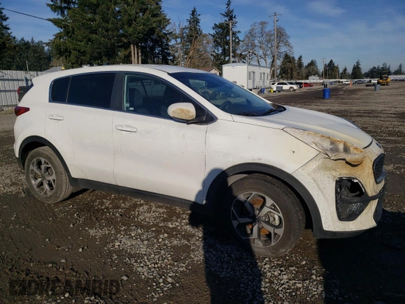 2020 Kia Sportage LX with VIN KNDPM3AC1L7713336, listed as a Copart auction lot 42333725 with 89,657 mi miles and Salvage Title. Bid and sale history available at DreamBid. Image 4.