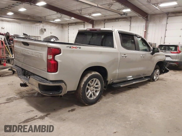 2020 Chevrolet Silverado 1500 LT with VIN 3GCUYDED8LG185492, listed as a IAAI auction lot 41226007 with 38,232 mi miles and . Bid and sale history available at DreamBid. Image 4.