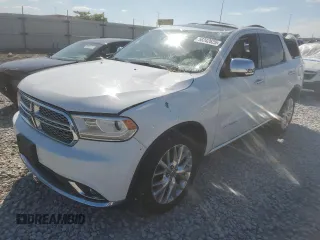 2014 Dodge Durango Citadel with VIN 1C4RDJEG0EC585921, listed as a Copart auction lot 58242625 with 192,904 mi miles and Salvage title. Bid and sale history available at DreamBid. Image 1.
